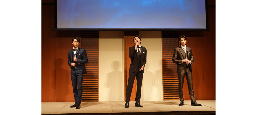 アナスタシア_制作発表男性3人歌